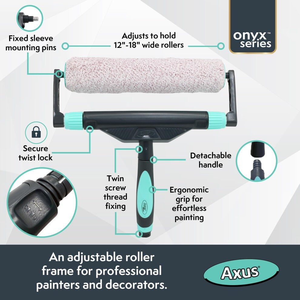Axus Wide Adjustable Roller Frame 12-18"
