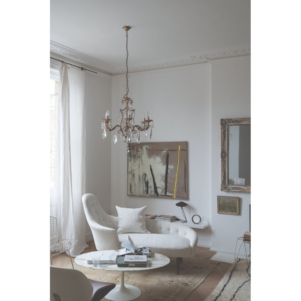 Farrow & Ball All White No.2005 paint in a lifestyle setting