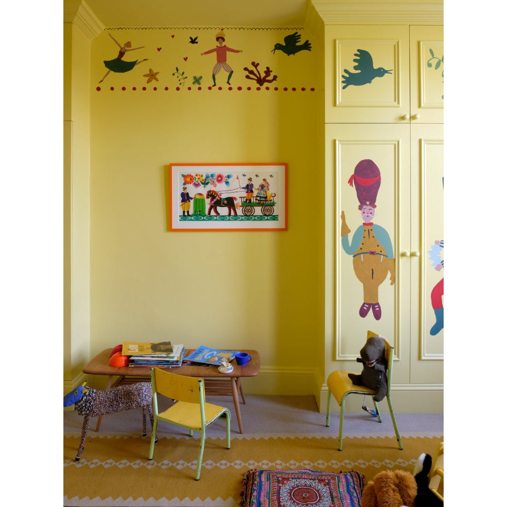 Farrow & Ball Dayroom Yellow No.233 paint in a lifestyle setting