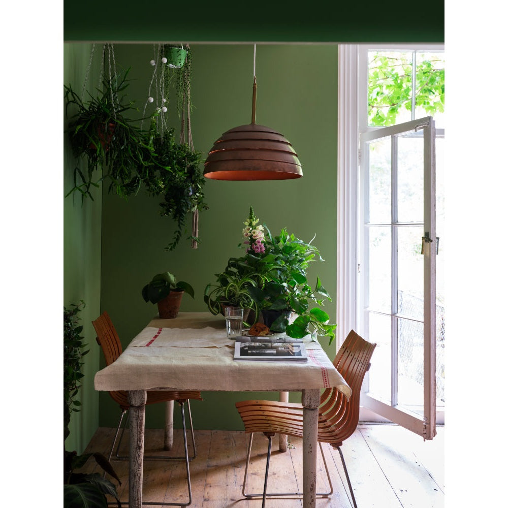 Farrow & Ball Yeabridge Green No.287 paint in a lifestyle setting