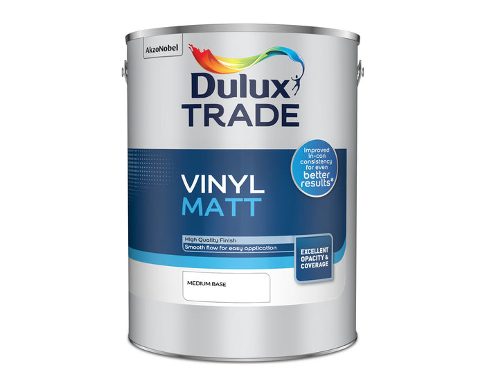 Dulux Trade Vinyl Matt MEDIUM 5L