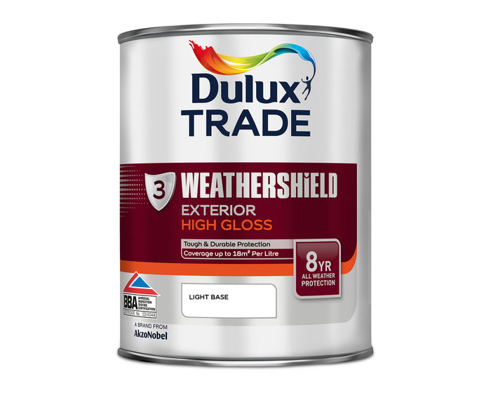 Dulux Trade Weathershield Gloss LIGHT 1L