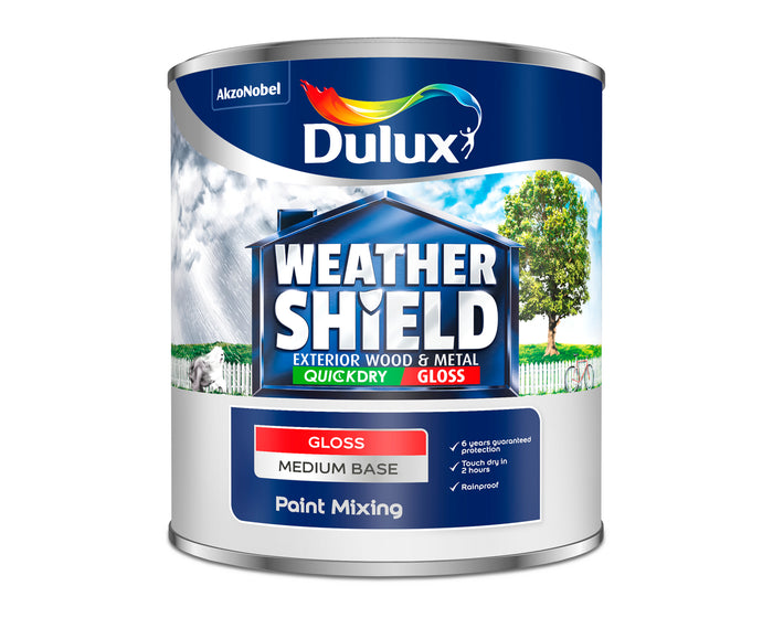Dulux Weathershield Gloss MEDIUM 1L
