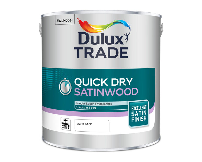 Dulux Trade Quick Satinwood LIGHT 2.5L