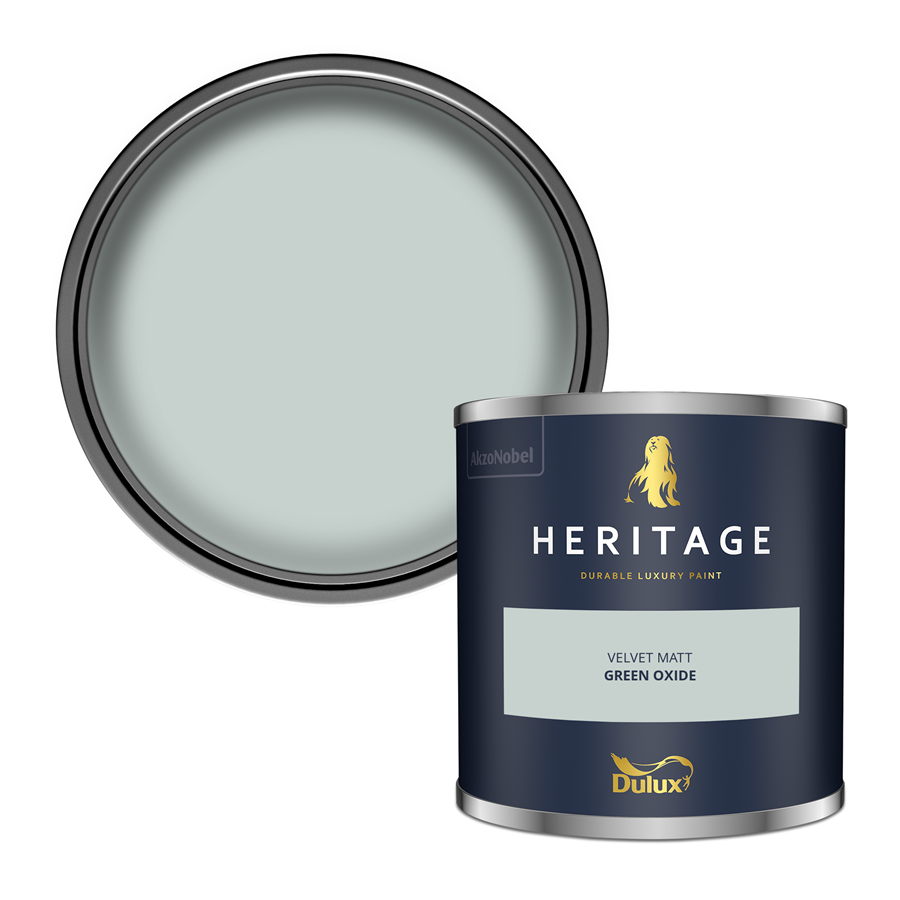 Dulux Heritage Green Oxide Paint – Luxury Interior Matt & Eggshell – Decor Express UK