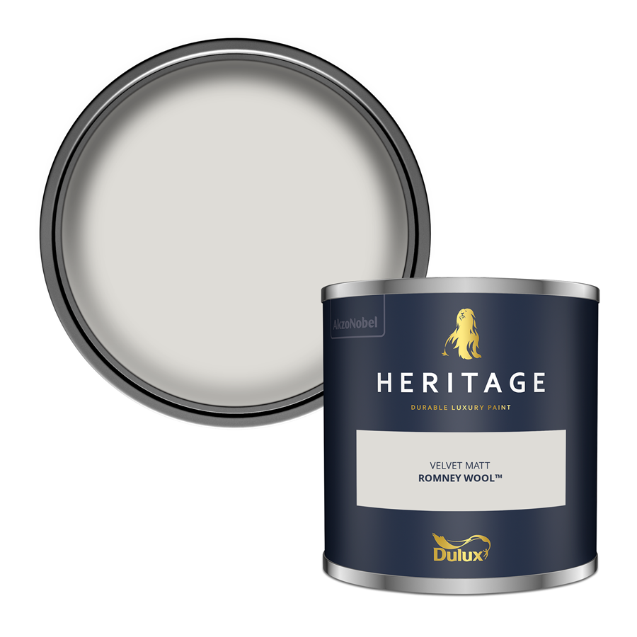 Dulux Heritage Romney Wool Paint – Luxury Interior Matt & Eggshell – Decor Express UK