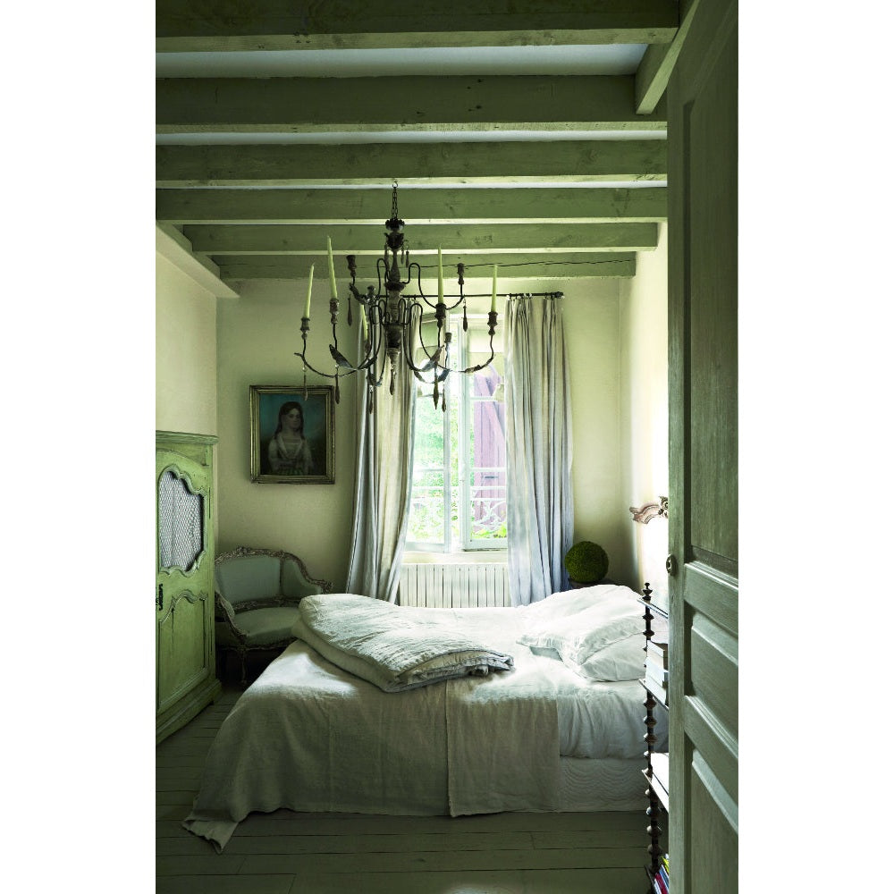 Farrow & Ball Ball Green No.75 paint in a lifestyle setting