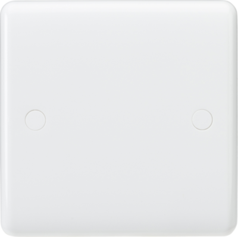 Blanking Plate 1 Gang White