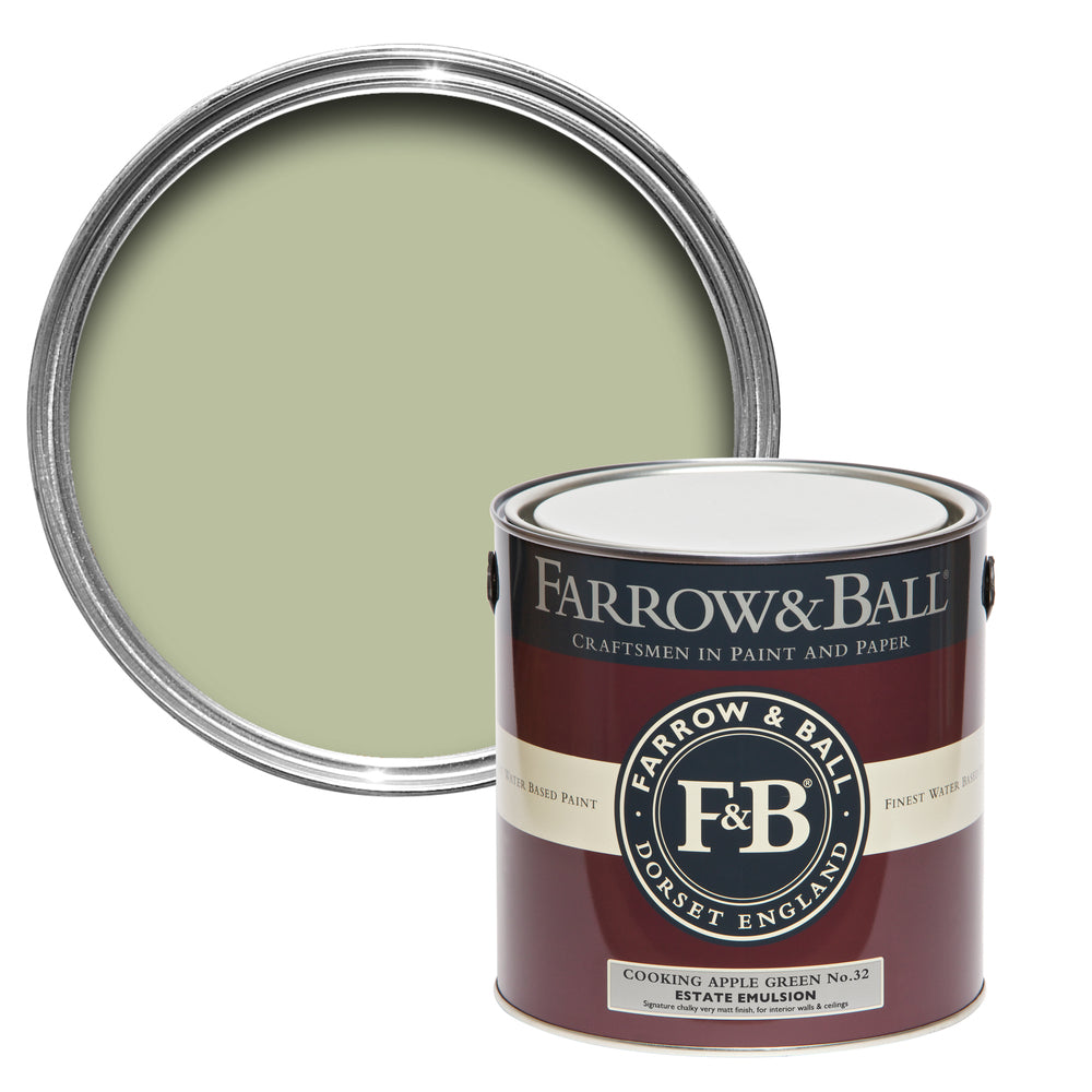 Farrow & Ball Cooking Apple Green 32 paint - colour swatch photo by Decor Express