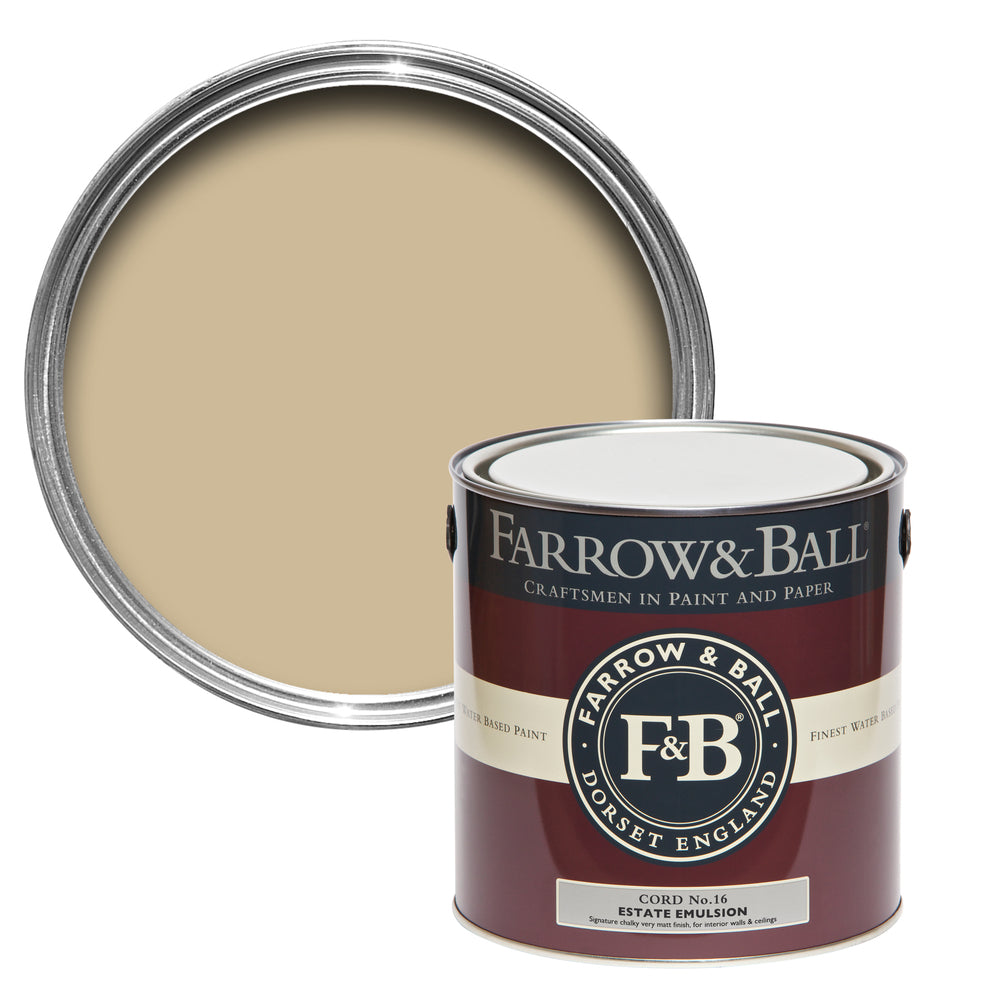 Farrow & Ball Cord 16 paint - colour swatch photo by Decor Express