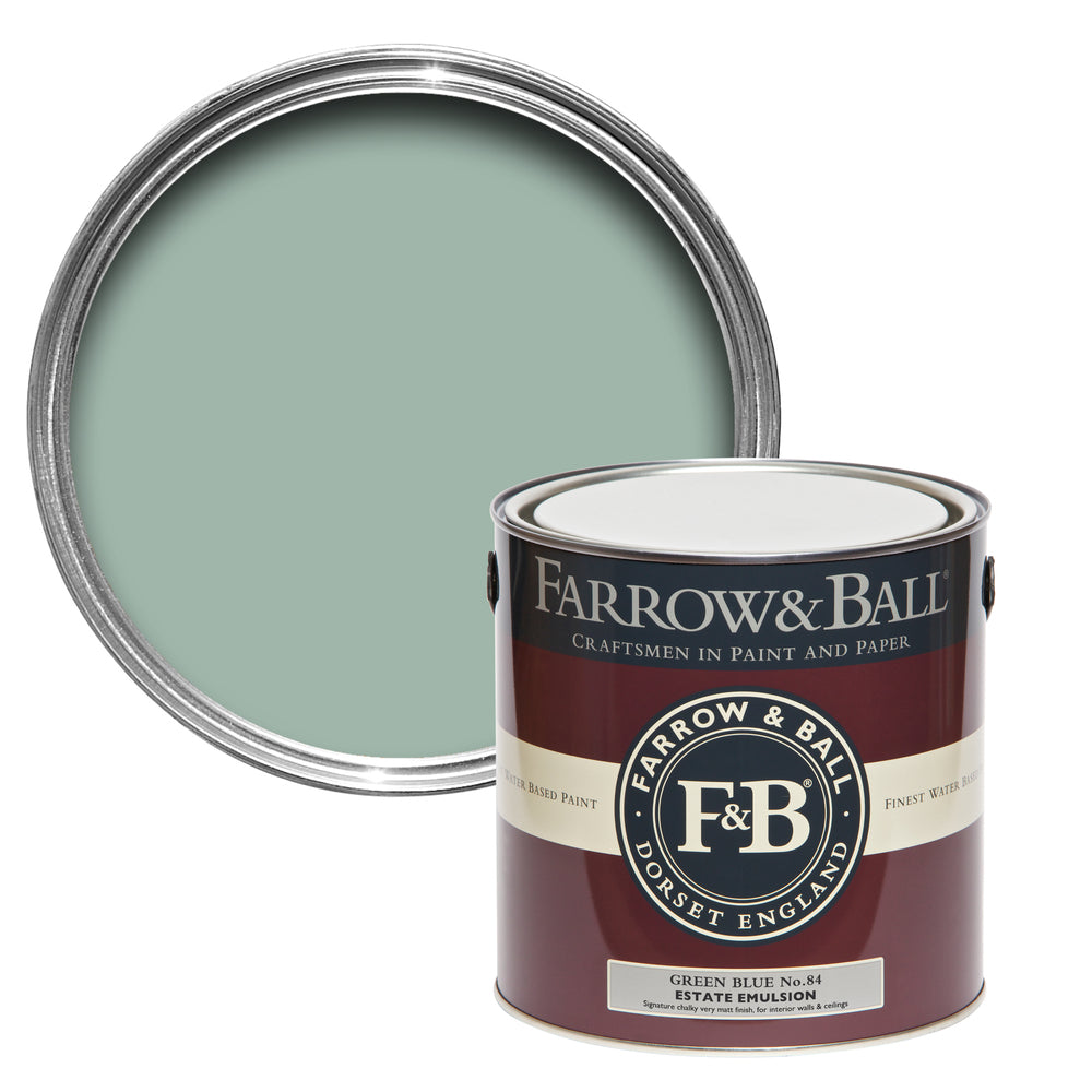 Farrow & Ball Green Blue 84 paint - colour swatch photo by Decor Express