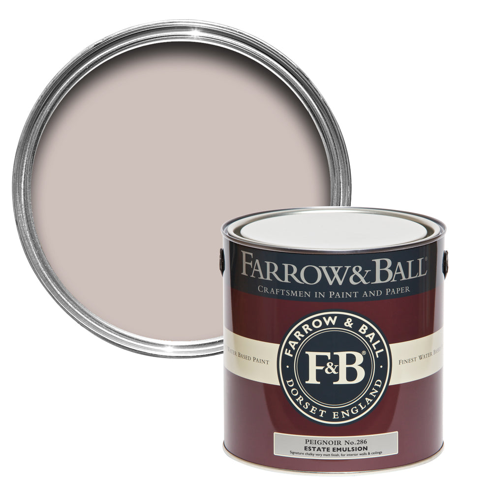 Farrow & Ball Peignoir 286 paint - colour swatch photo by Decor Express
