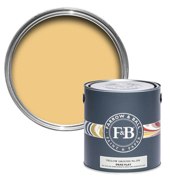 Farrow & Ball Yellow Ground 218