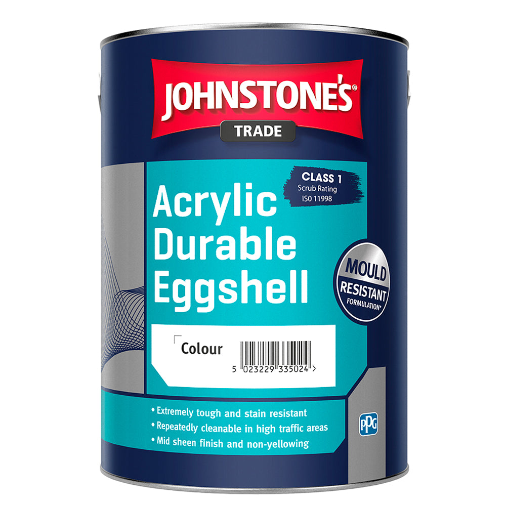 Johnstones Trade Acrylic Durable Eggshell - TINTED Colour