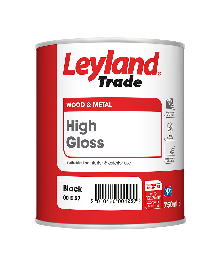 Leyland High Gloss Black 750ml