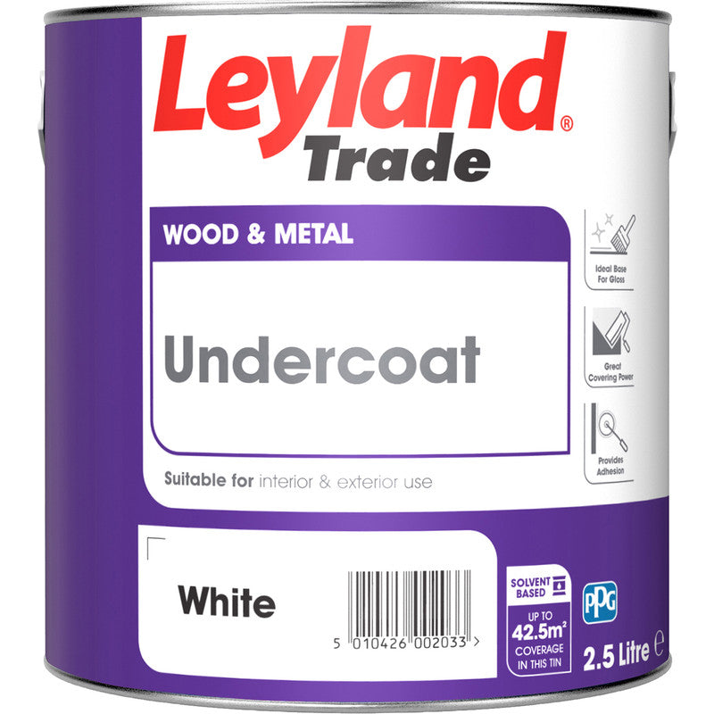Leyland Trade Undercoat Dark Grey 2.5