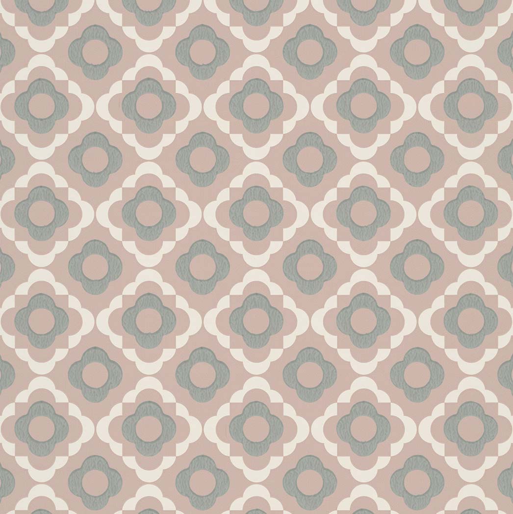 Paint & Paper Library Quatrefoil Plaster wallpaper swatch