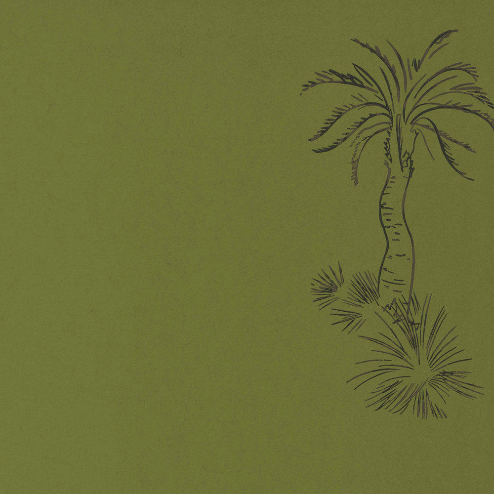 Paint & Paper Library Lighthouse Palm Chelsea Green wallpaper swatch