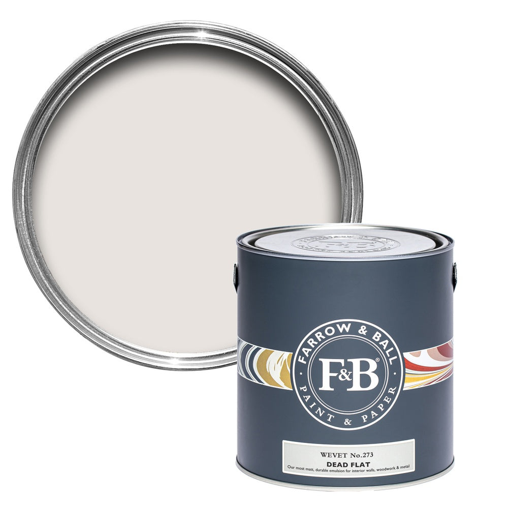 Farrow & Ball Estate Eggshell Wevet 273 | OUTLET paint tin and colour swatch