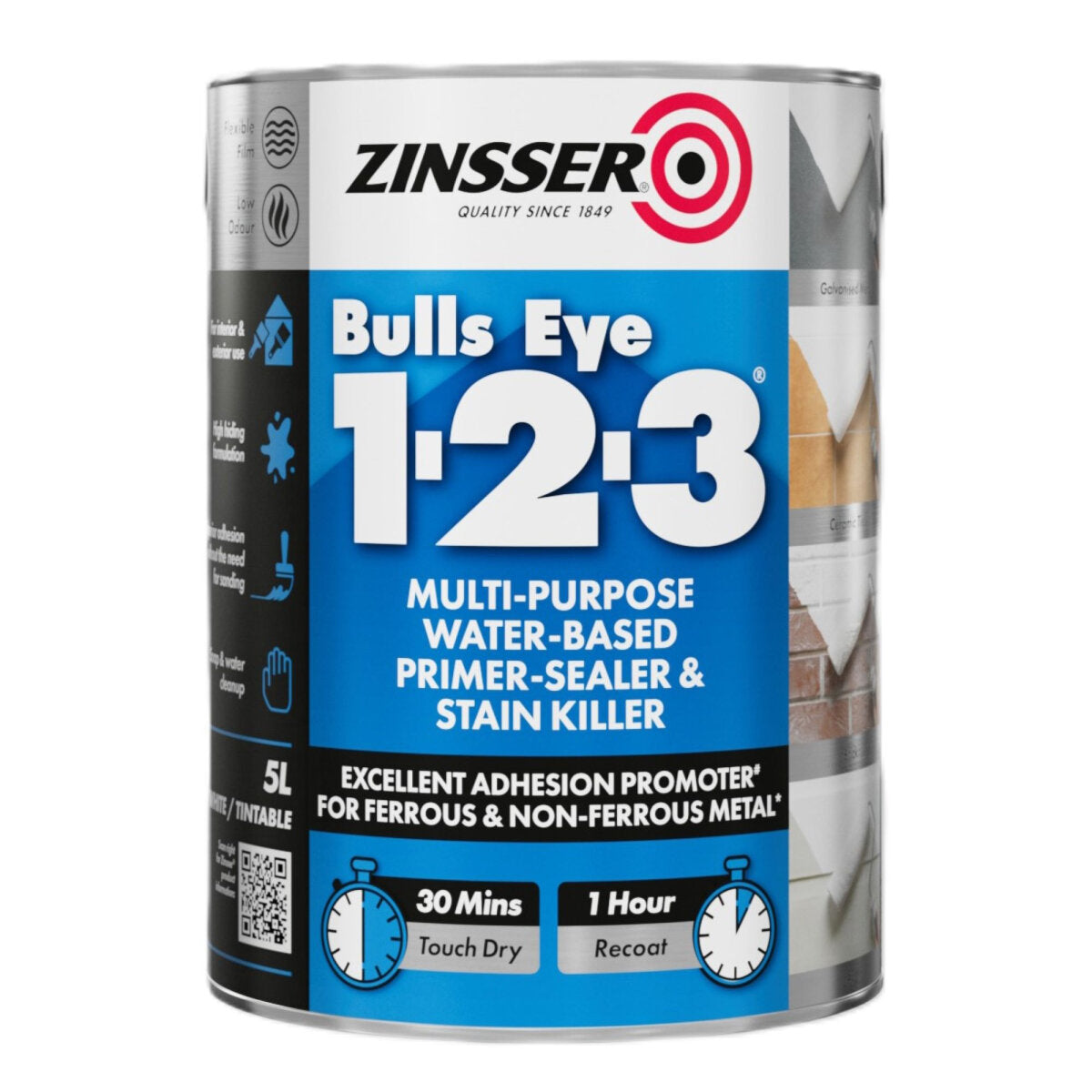Zinsser Bulls Eye 123 Primer-Sealer