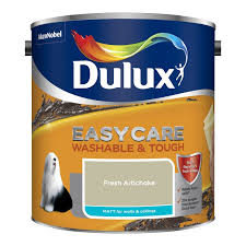 Dulux Easycare Washable & Tough Matt Paint Fresh Artichoke 2.5L – Decor Express paint shop London.