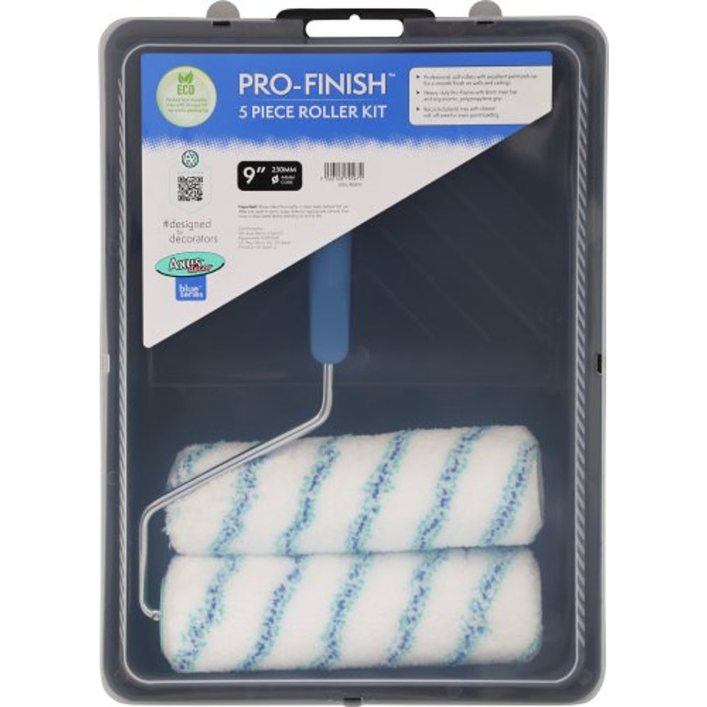 Axus Pro-Finish Medium Roller Kit 9in – full product on white square background