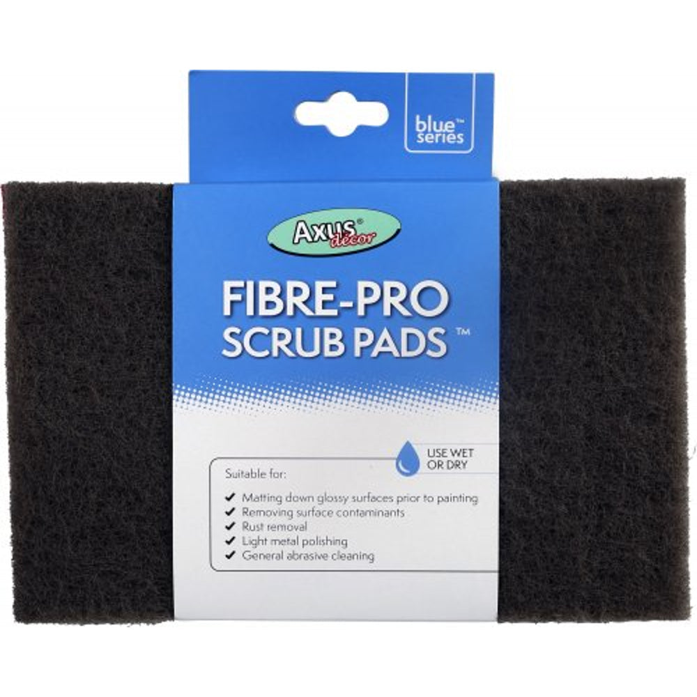 Axus Fibre-Pro Scrub Pads Assorted – full product centered on white square