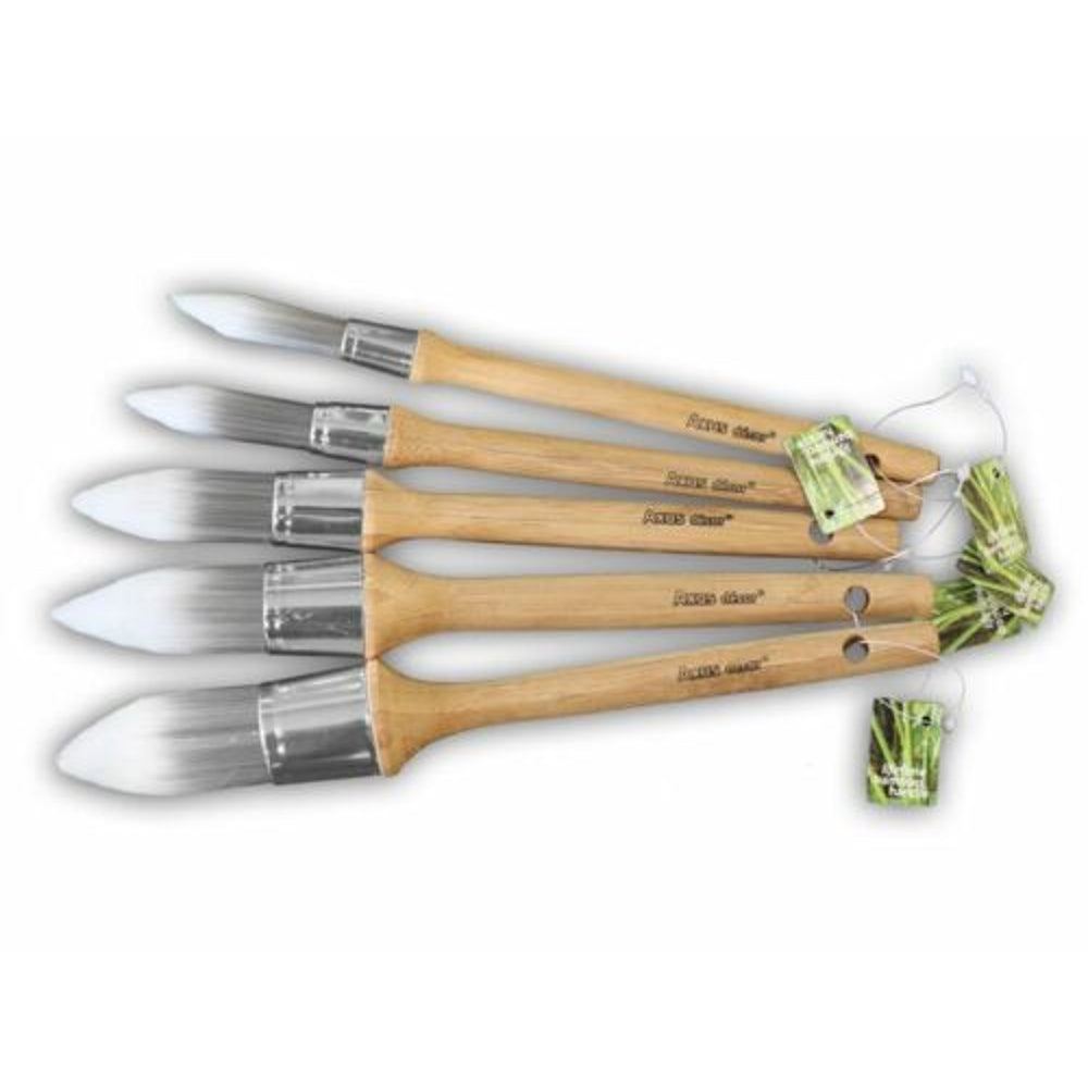 Axus Grey Series Pointed Precision Brush – full product centered with white margins