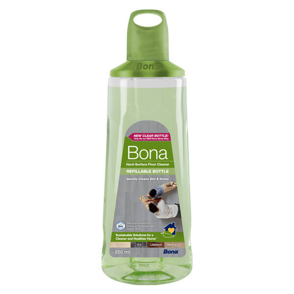 Bona Hard-Surface Floor Cleaner Refillable Bottle 850ml