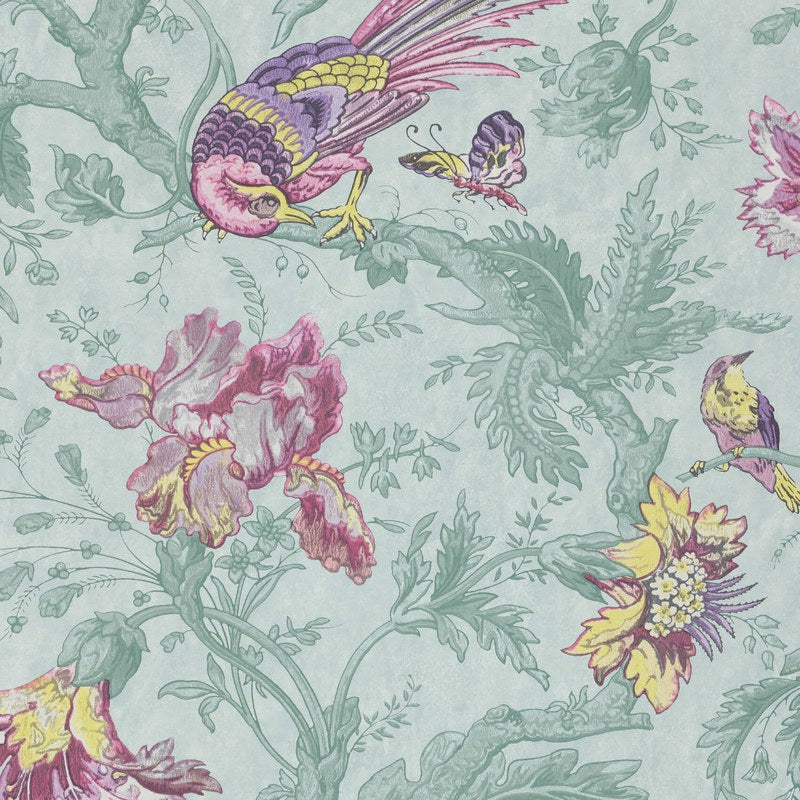 Little Greene Crowe Hall Lane wallpaper in Punch