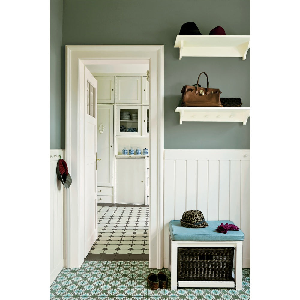 Farrow & Ball Card Room Green No.79 paint in a lifestyle setting