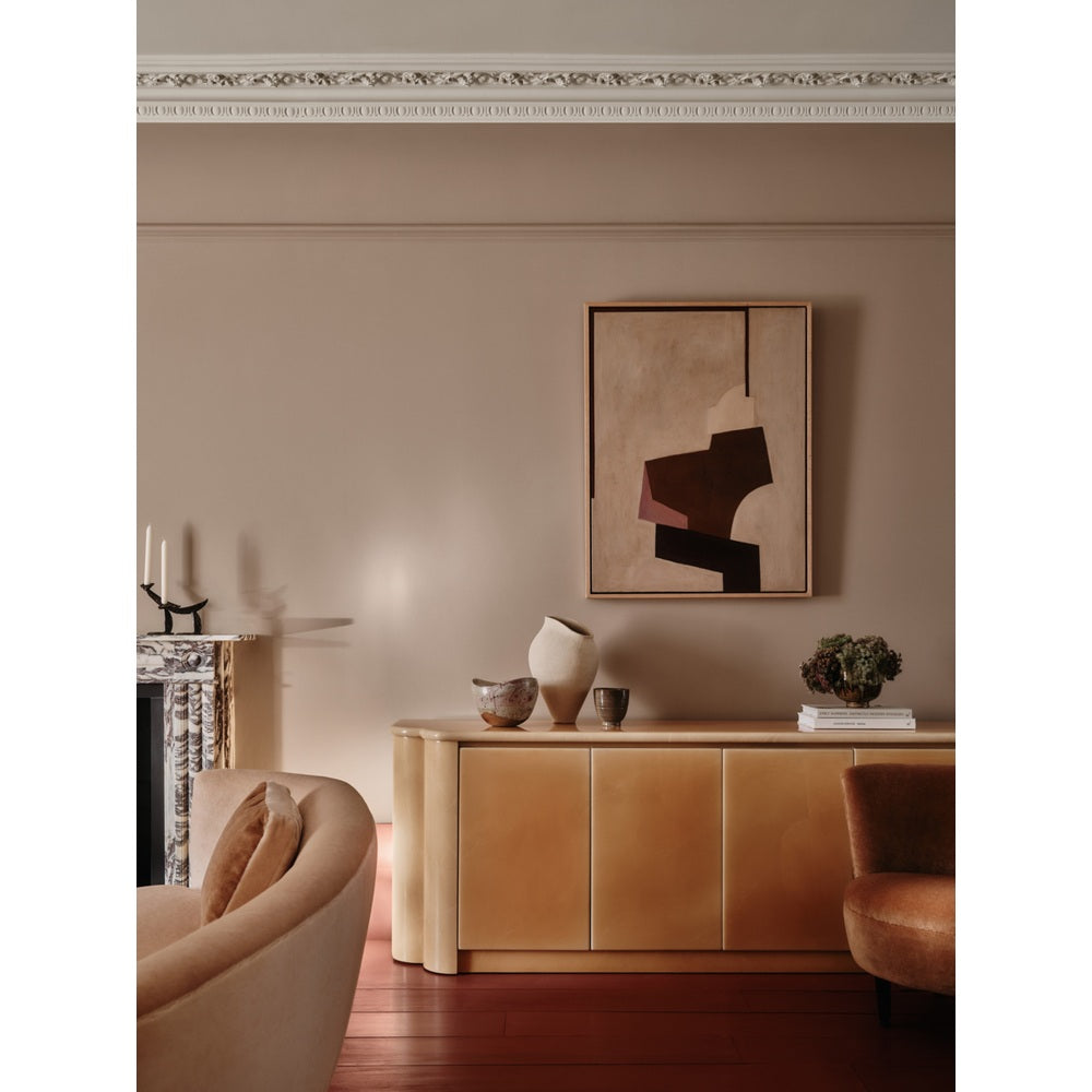 Farrow & Ball Dead Salmon No.28 paint in a lifestyle setting