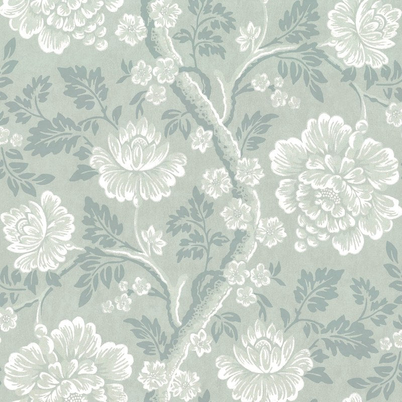 Little Greene Gustav wallpaper in Cloud