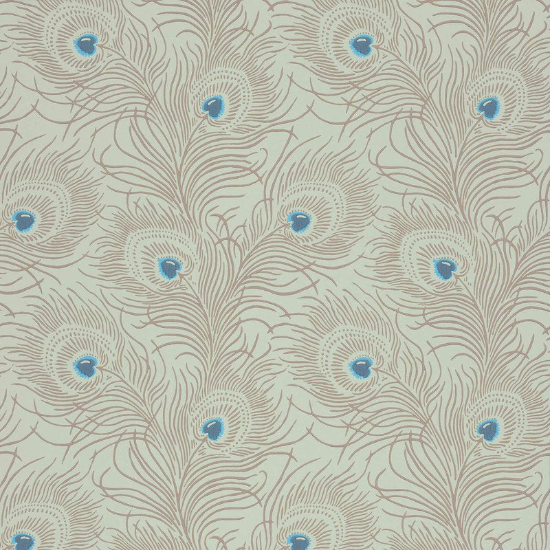 Little Greene Carlton House Terrace wallpaper in Copper