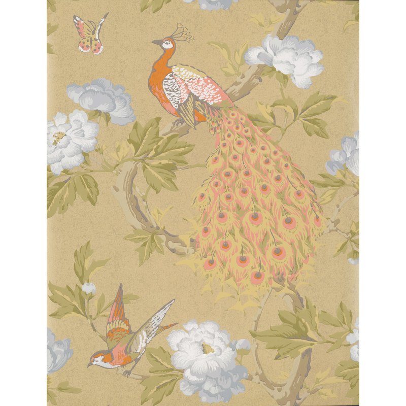 Little Greene Pavona wallpaper in Gina