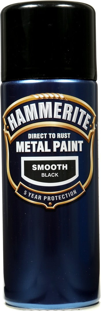 Hammerite Black Spray 400ml