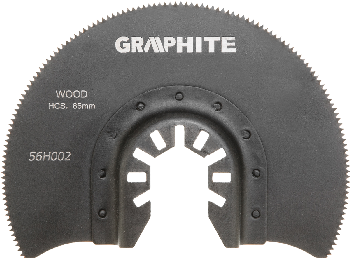 HCS half-circle blade for wood, 85 mm