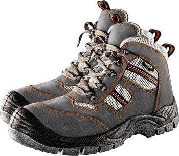 Safety boots suede leather size 10 (44)