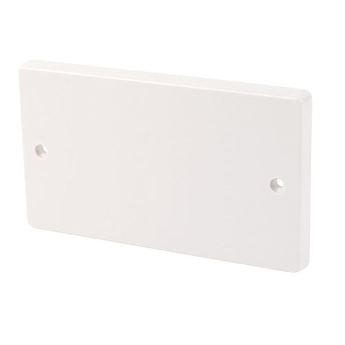 Blanking Plate 2 Gang White