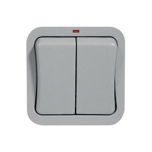 Double Outdoor Switch 2 Way 20 Amp