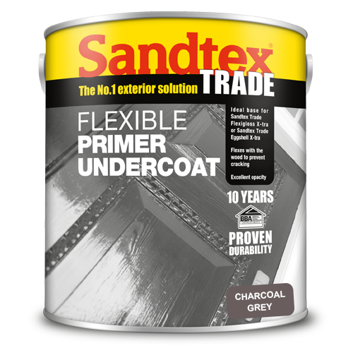 Sandtex Flexible Primer Undercoat Charcoal Grey