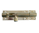 Straight Barrel Bolts Polished Brass