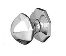 Cetre Door Knob 75mm Polished Chrome