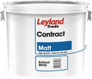 Leyland Contract Matt Brilliant White 10L