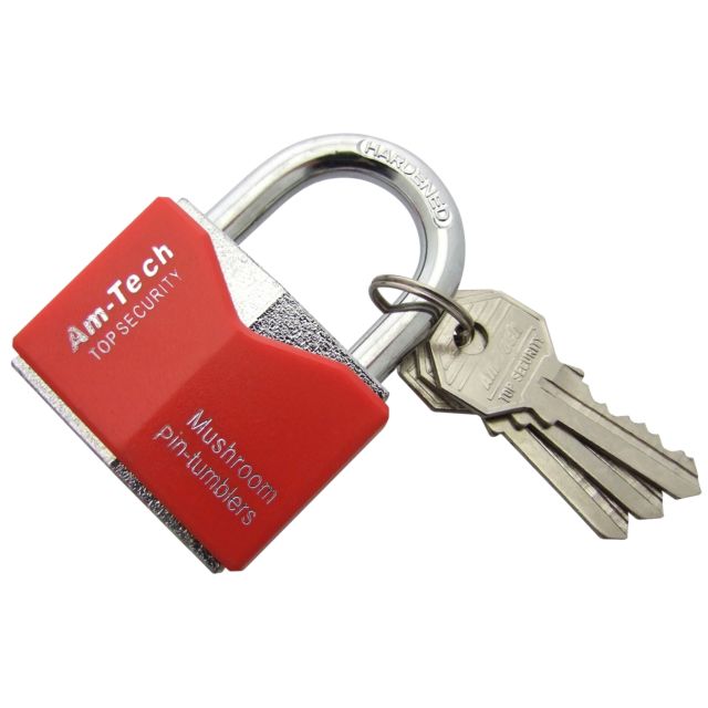 Amtech T0706 Rhombic Chrome Plated Iron Padlock 60 mm