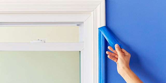 How To Tape A Room For Painting