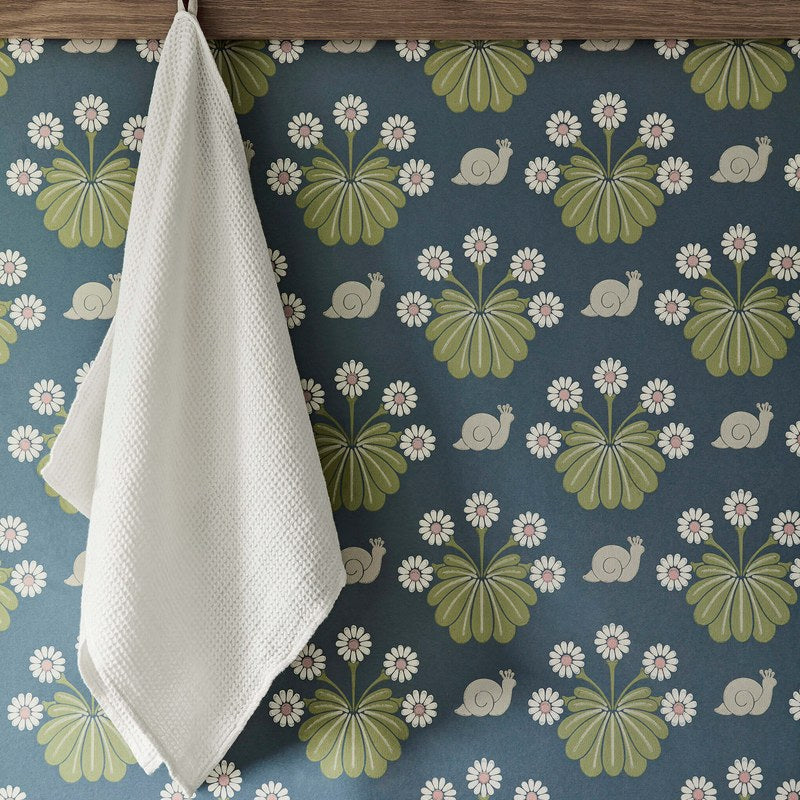 Little Greene Burges Snail wallpaper — lifestyle image 10