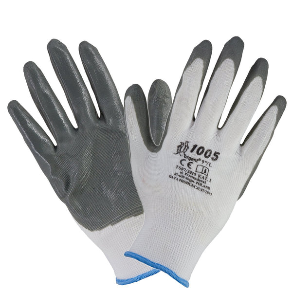 Work Gloves 1005 White - Size 10 (EXTRA LARGE)