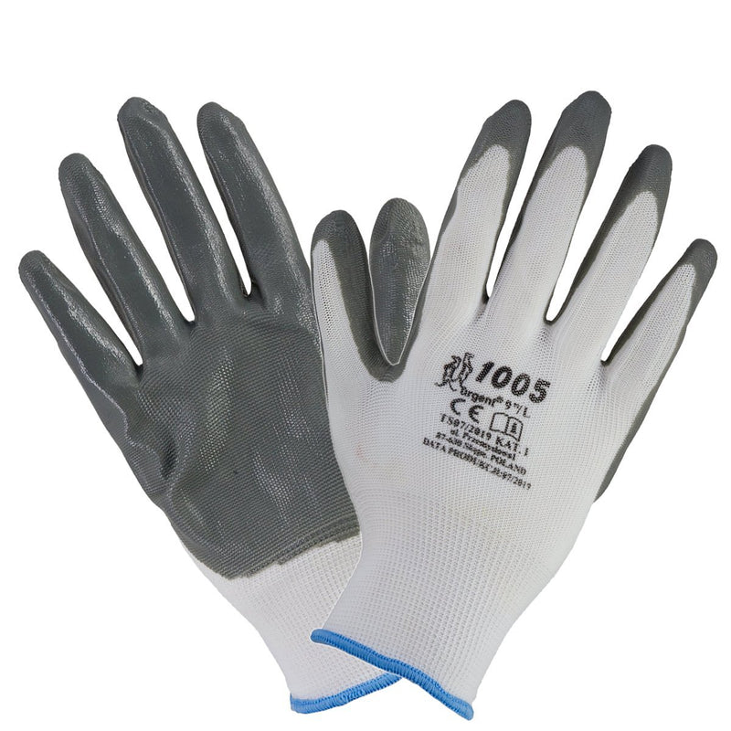 Work Gloves 1005 White - Size 9 (LARGE)