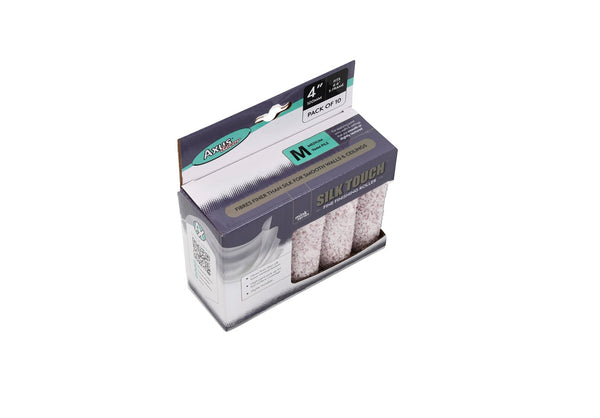 Axus Mink Series Silk Touch Roller Sleeve Pack of 10